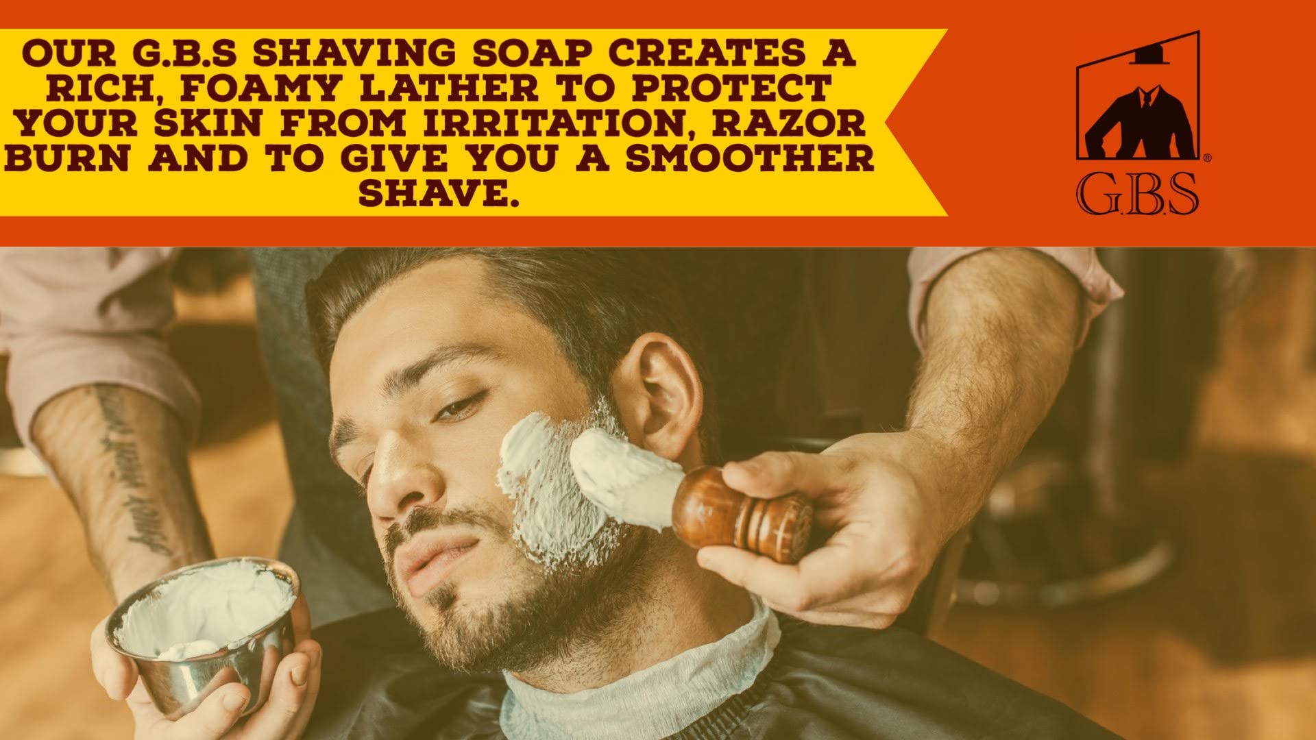 Ocean Driftwood 97% All Natural Shave Soap -- GBS (3)