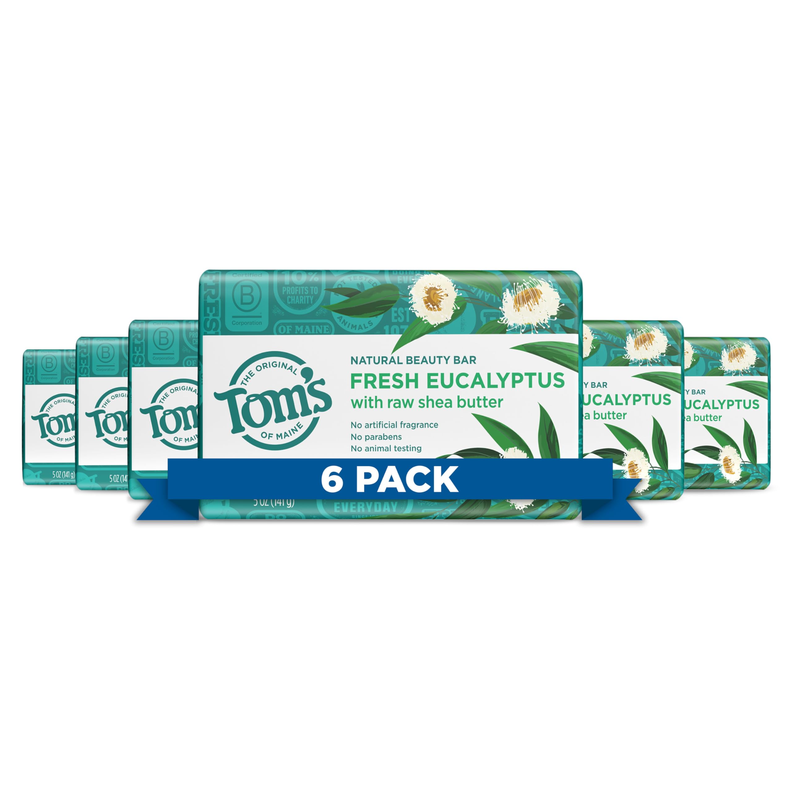 Tom's Of Maine Soap Bar Fresh Eucalyptus, 5 Oz