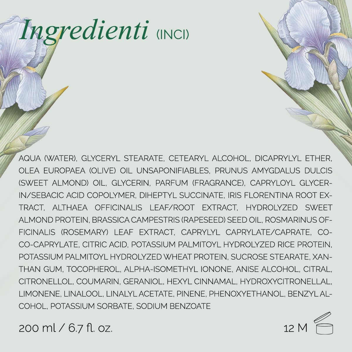 Iris Body Cream