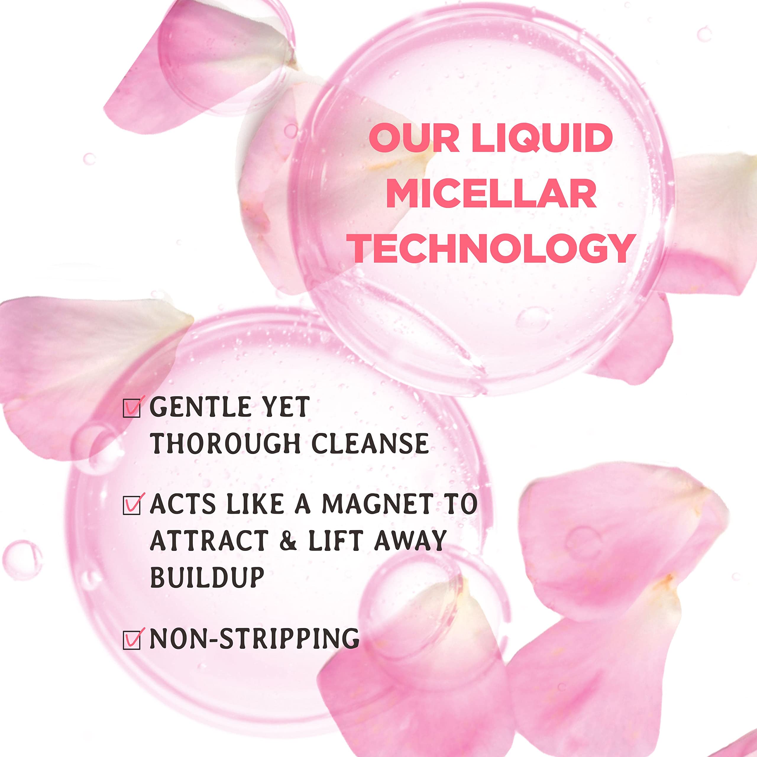 Carol's Daughter Wash Day Delight Water-to-Foam Sulfate Free Vegan Shampoo with Rose Water and Micellar Technology, Paraben and Silicone Free, Best for Kinky, Curly Hair, 16.9 fl oz