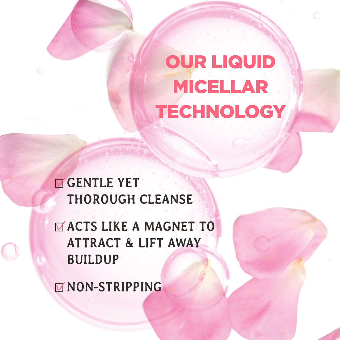 Carol's Daughter Wash Day Delight Water-to-Foam Sulfate Free Vegan Shampoo with Rose Water and Micellar Technology, Paraben and Silicone Free, Best for Kinky, Curly Hair, 16.9 fl oz