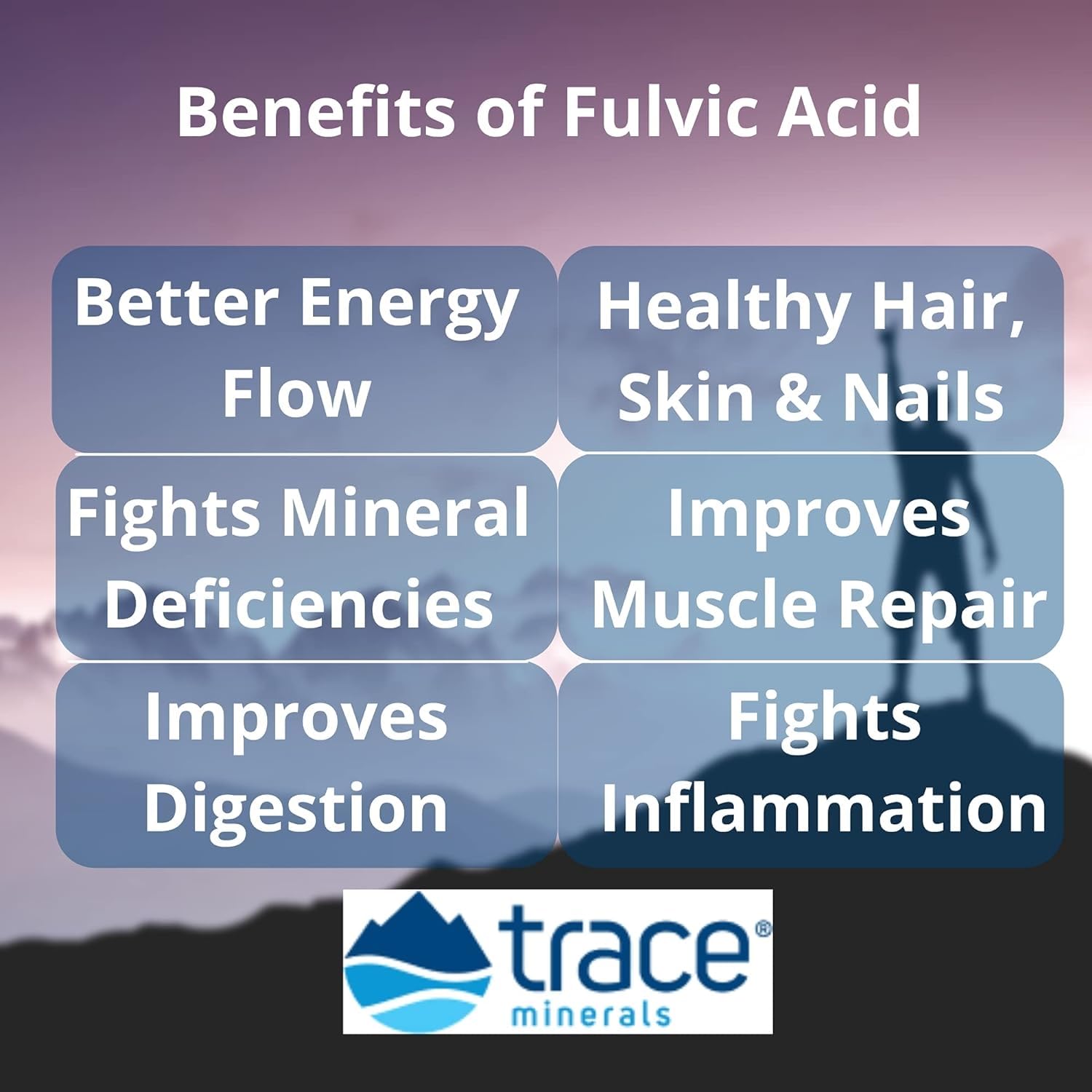 Trace Minerals Colloidal Minerals - Immune Health & Energy Support - High-Potency Potassium Supplement with Fulvic Acid - Mineral Absorption Supplement for Men & Women - 32 fl oz (About 32 Servings)