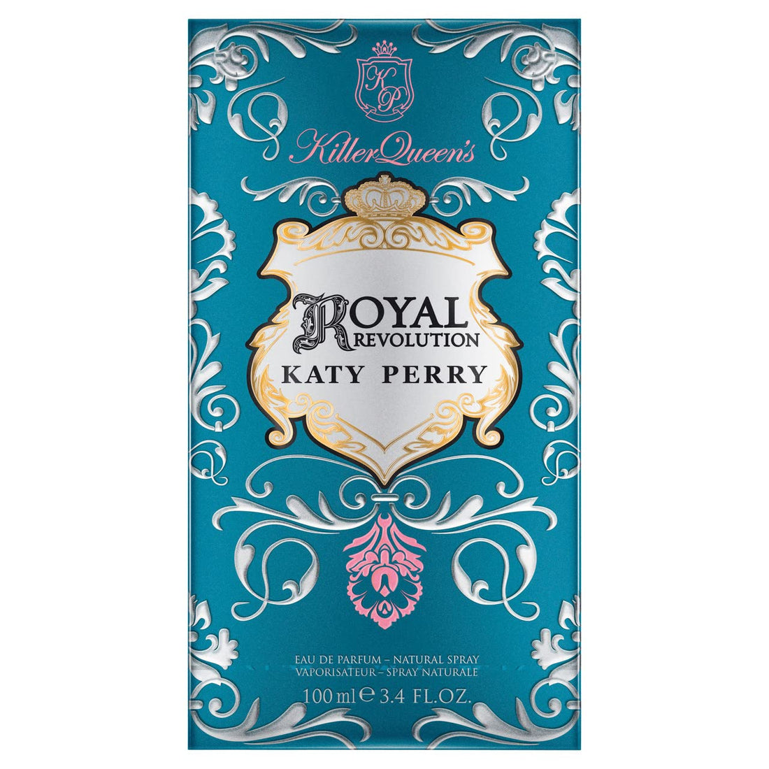 Katy Perry Royal Revolution Eue de Parfum Spray for Women, 3.4 Ounce (Pack of 5)