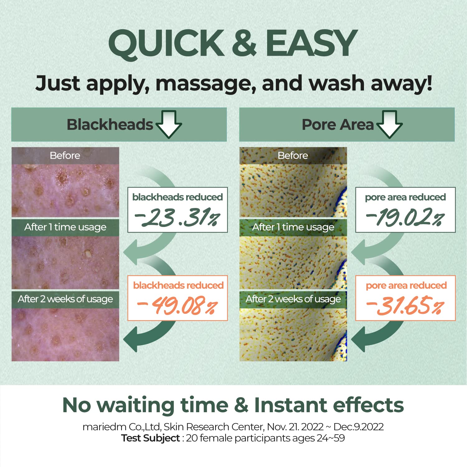 numbuzin No.3 Pore & Makeup Cleansing Balm with Green Tea and Charcoal | Quick & Easy Cleansing, Reduces Blackheads, No Fragrance, 2.99 oz