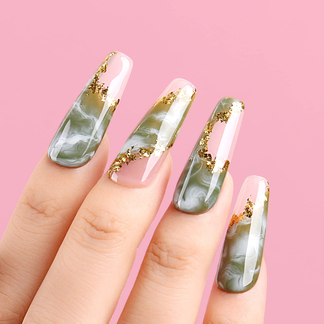 AIMEILI Soak Off UV LED Gel Nail Polish - Kale (073) 10ml