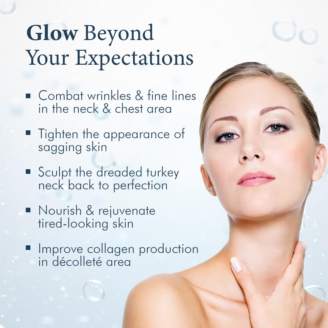 Neck & DÃƒ©colletÃƒ© Tightening Serum | Best Anti-Aging Firming Neck Cream Made With Maximum Strength 2.5% Retinol Complex | Concentrated With Argireline and Hyaluronic Acid