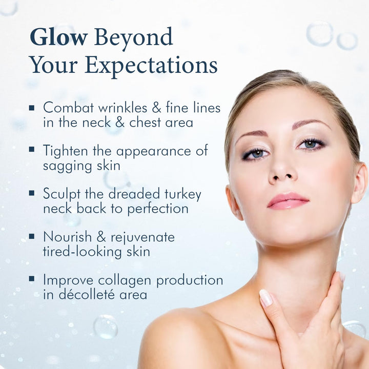 Neck & DÃƒ©colletÃƒ© Tightening Serum | Best Anti-Aging Firming Neck Cream Made With Maximum Strength 2.5% Retinol Complex | Concentrated With Argireline and Hyaluronic Acid