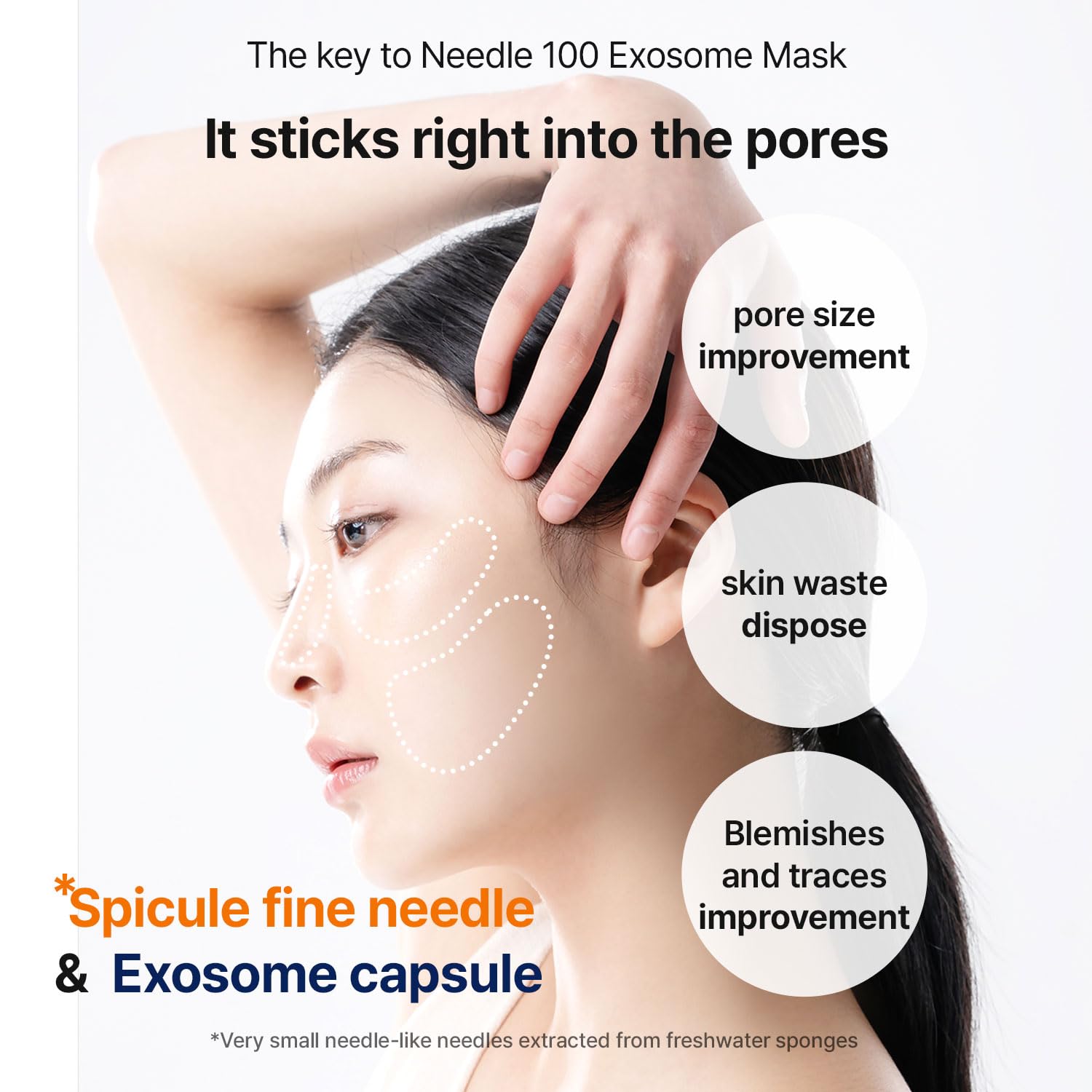 WELLDERMA Spicule Shot 100 milk exosome Mask 5eaIntensive pore elasticity care Korean skin care