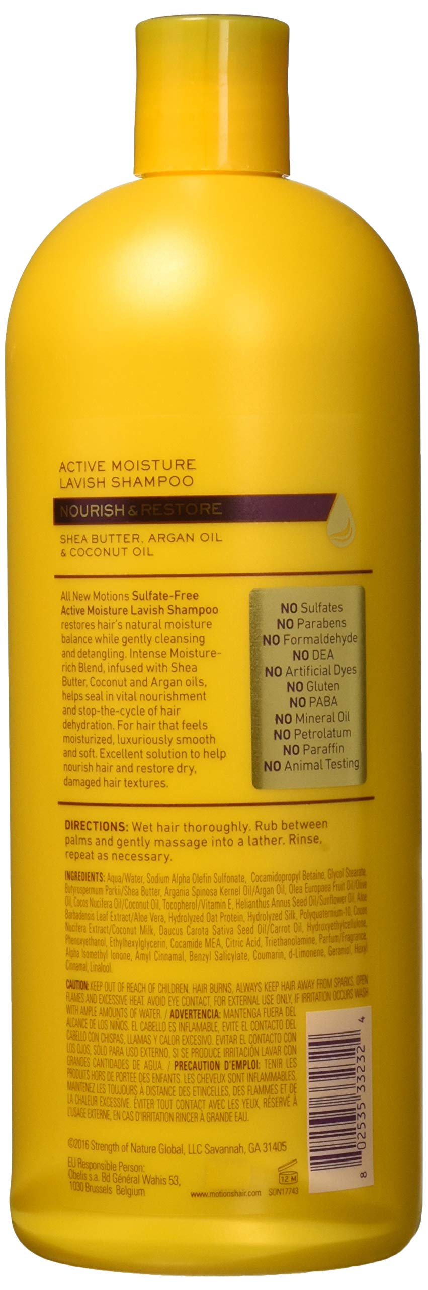 Motions Active Moisture Lavish Shampoo