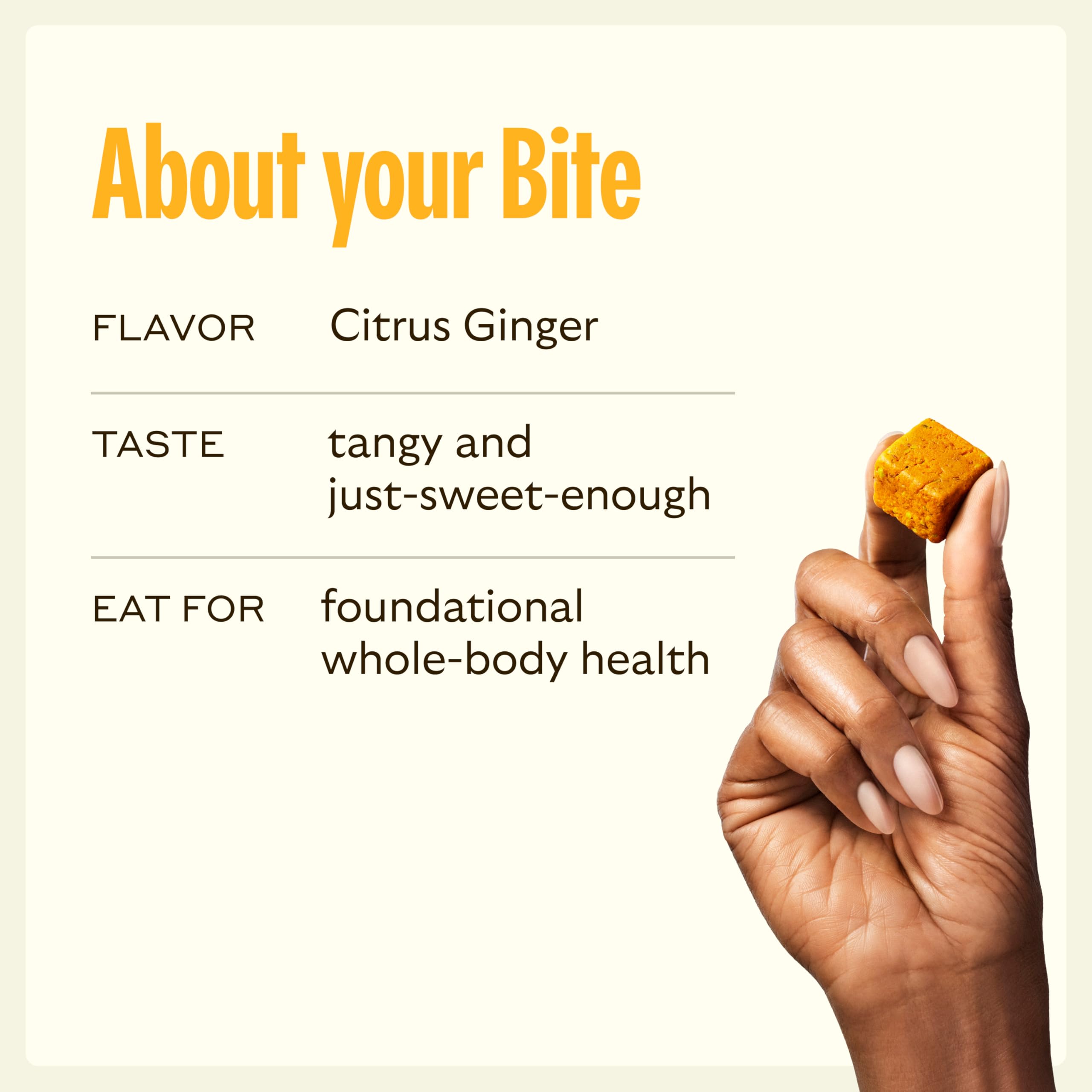 GEM Daily Multivitamin for Women & Men, Supports Gut, Skin, Brain, Bone, & Immunity, with Folic Acid, Vitamin D, zinc, Vitamin B, K, Folate, 20+ Vitamins & Minerals (Citrus Ginger, 28 Servings)