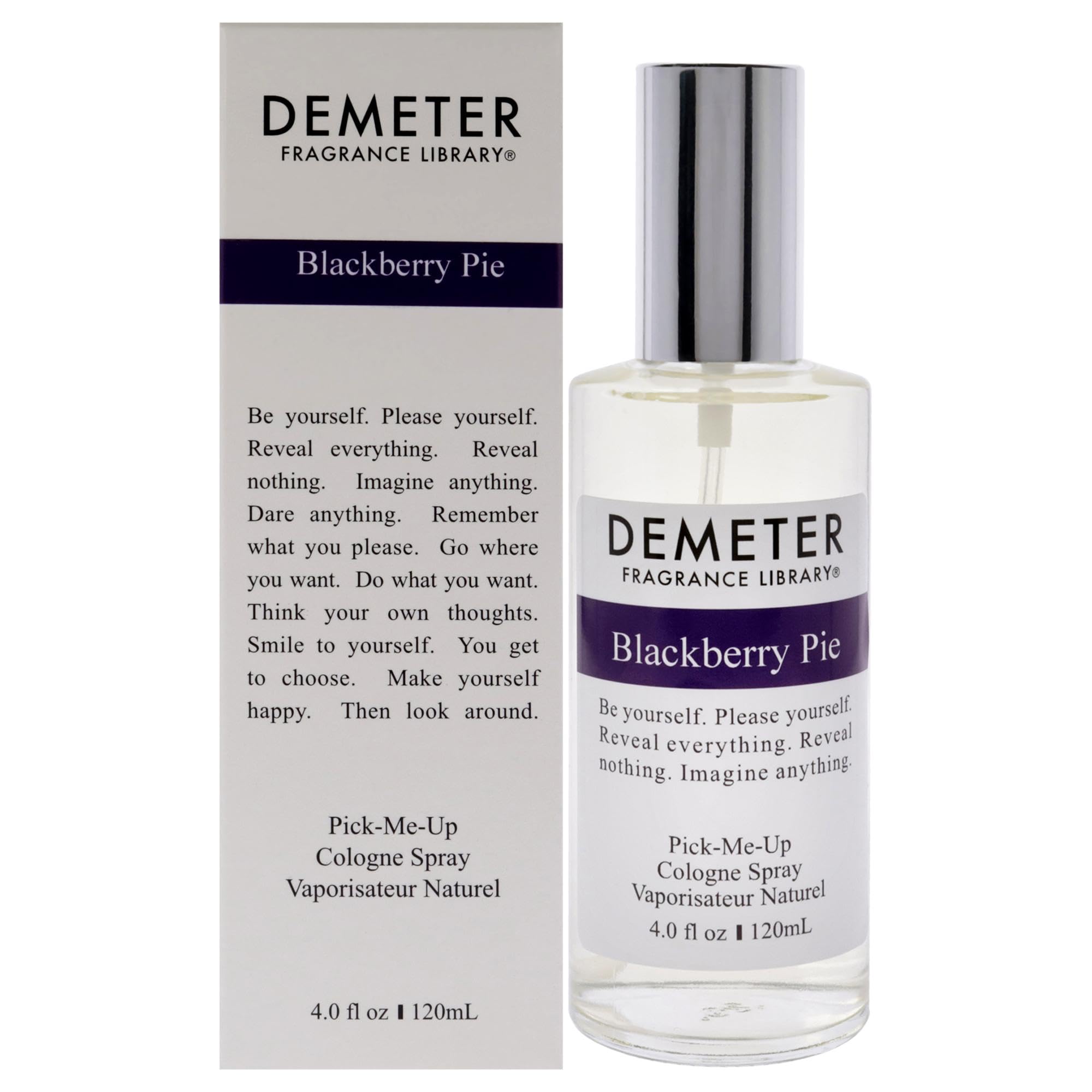 Demeter Cologne Spray, Blackberry Pie, 4 Ounce