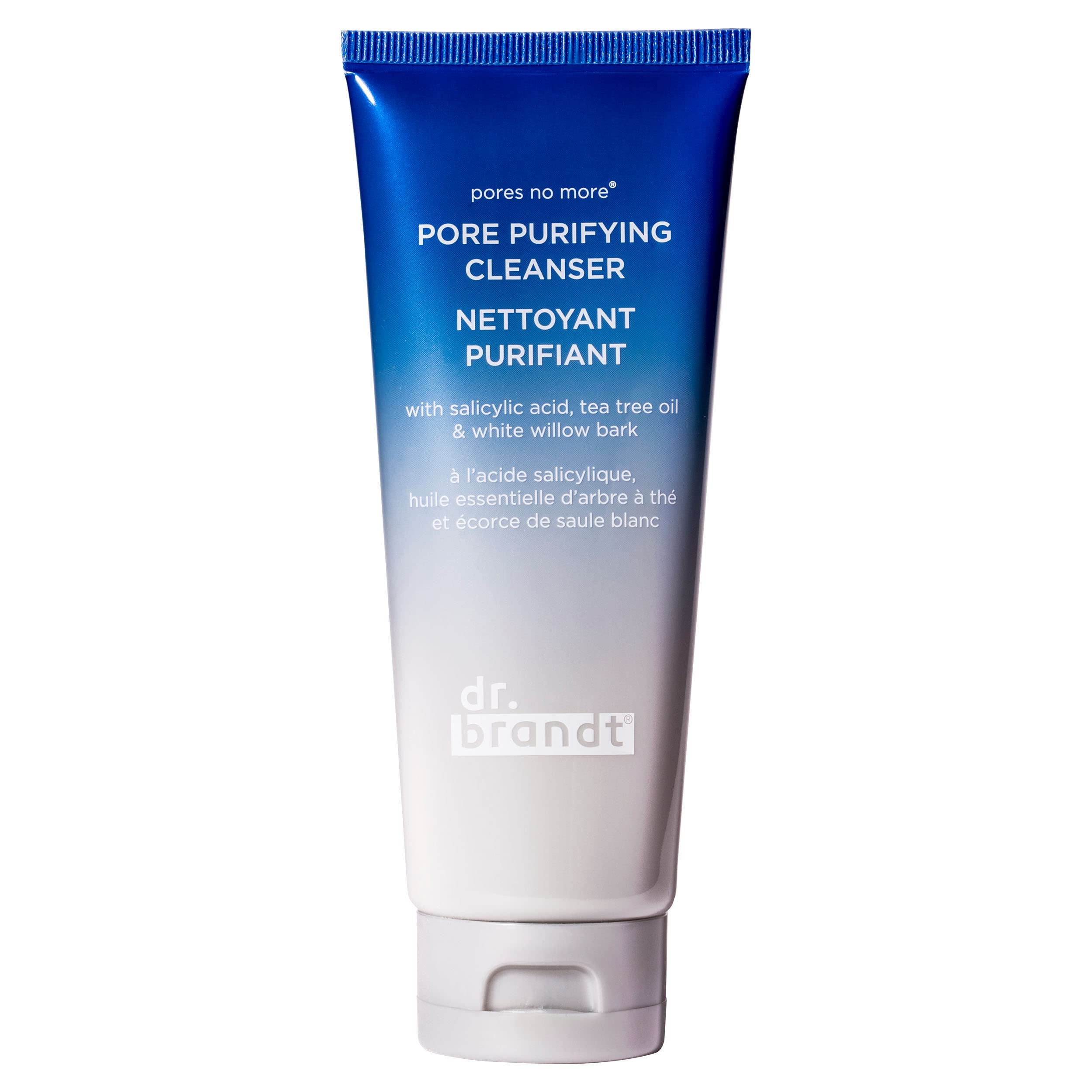Dr. Brandt Pores No More, Pore Purifying Cleanser - Non-Drying Gel - Helps to Minimize the Appearance of Pores & Dissolves Impurities - 3.5 fl oz