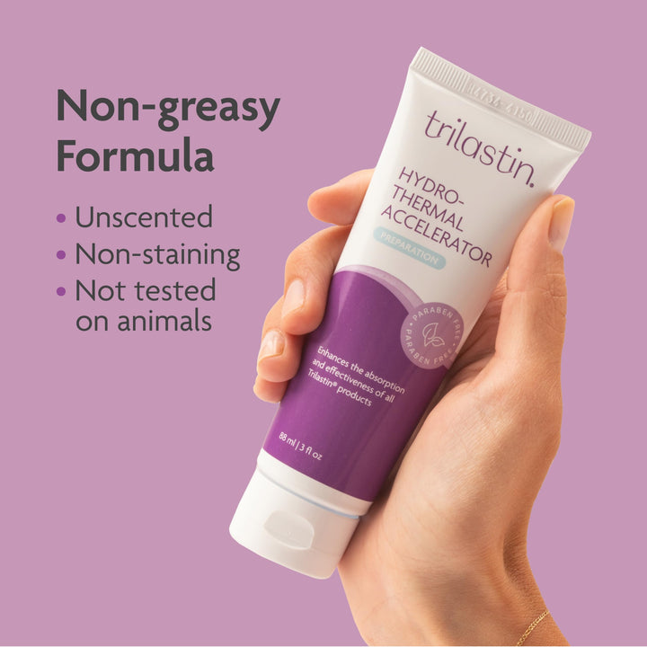 TriLASTIN SR Intensive & Moisturizing Stretch Mark Cream for Pregnancy - Hydro-Thermal Accelerator & Absorption Serum Bundle (5.5 oz & 3 oz)