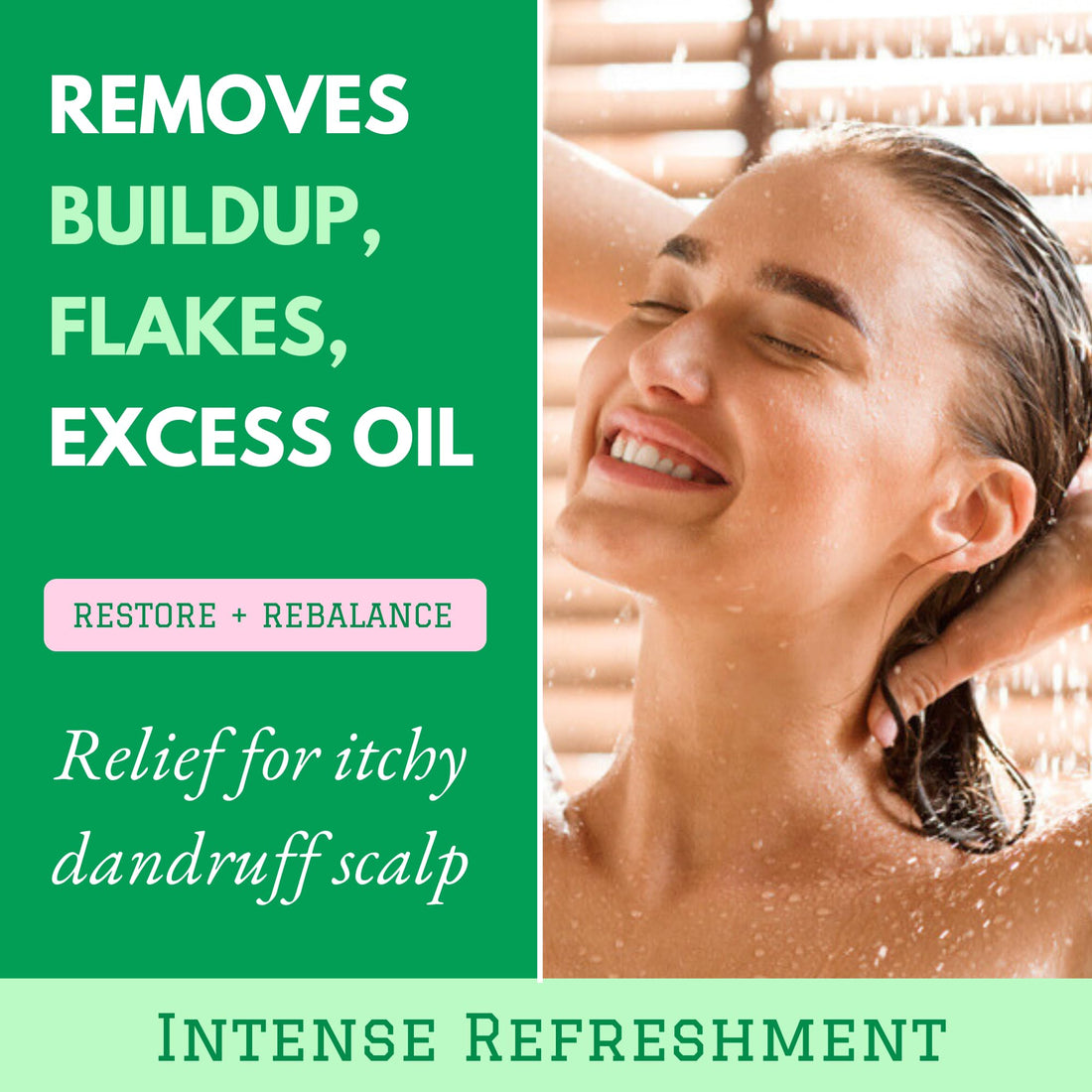 2-IN-1 Scalp Scrub & Shampoo - Rosemary Sea Salt , AHA & BHA Scalp Exfoliator - Hair Scrub Pre Shampoo Anti-Dandruff, Itchy Flaky Relief - Sulfate & Silicon Free, Dry Scalp Treatment & Detox