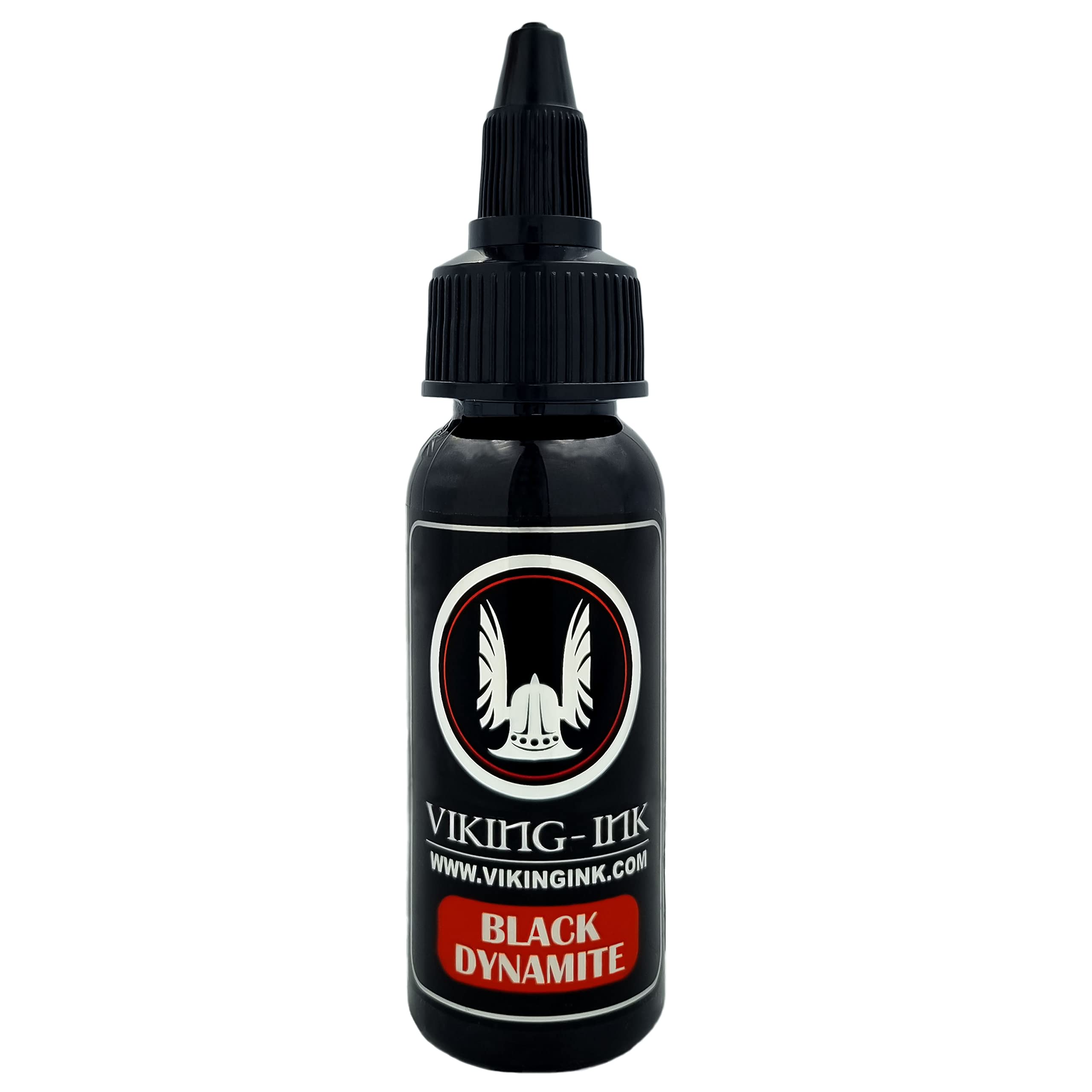 Viking-Ink B&W 1Oz: Tinta Para Tatuaje. Black Dynamite 1Oz (30Ml.)