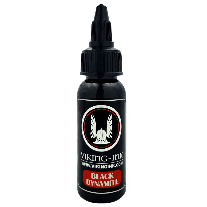 Viking-Ink B&W 1Oz: Tinta Para Tatuaje. Black Dynamite 1Oz (30Ml.)