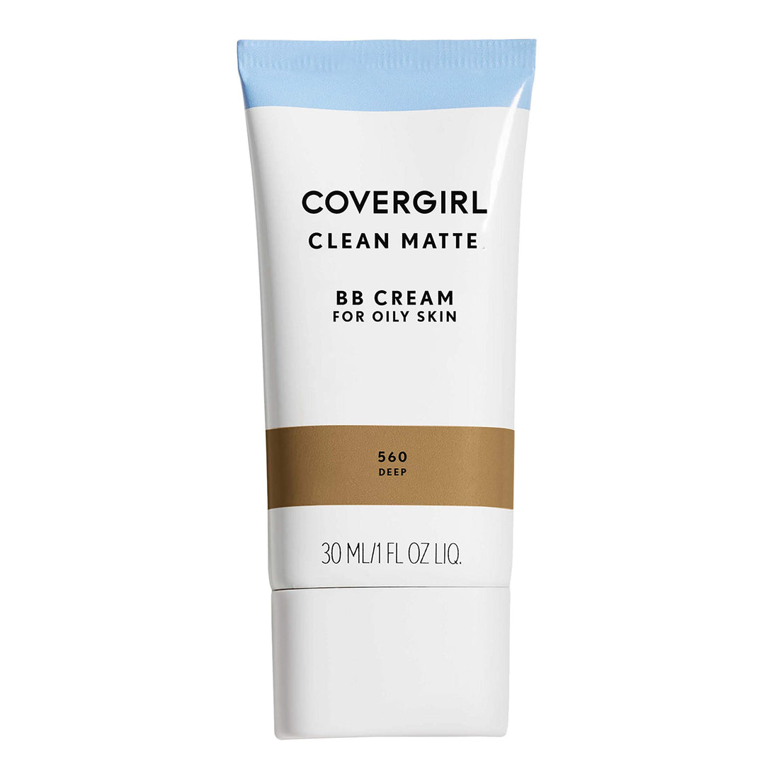 COVERGIRL Clean Matte BB Cream Deep 560 For Oily Skin, 1 oz