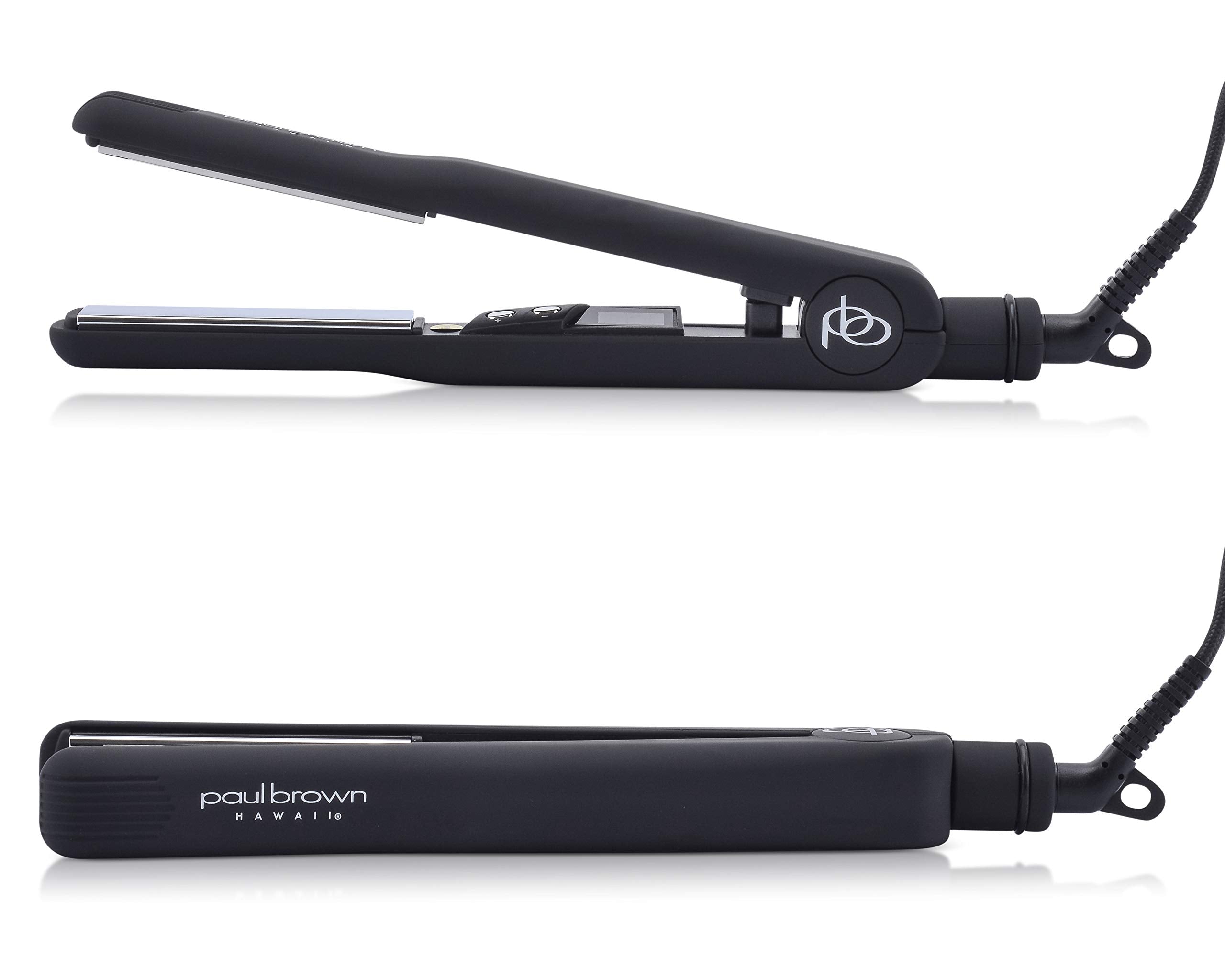 Paul Brown Hawaii Pro Titanium Plus Digital Hairstyling Iron, 1 Inch