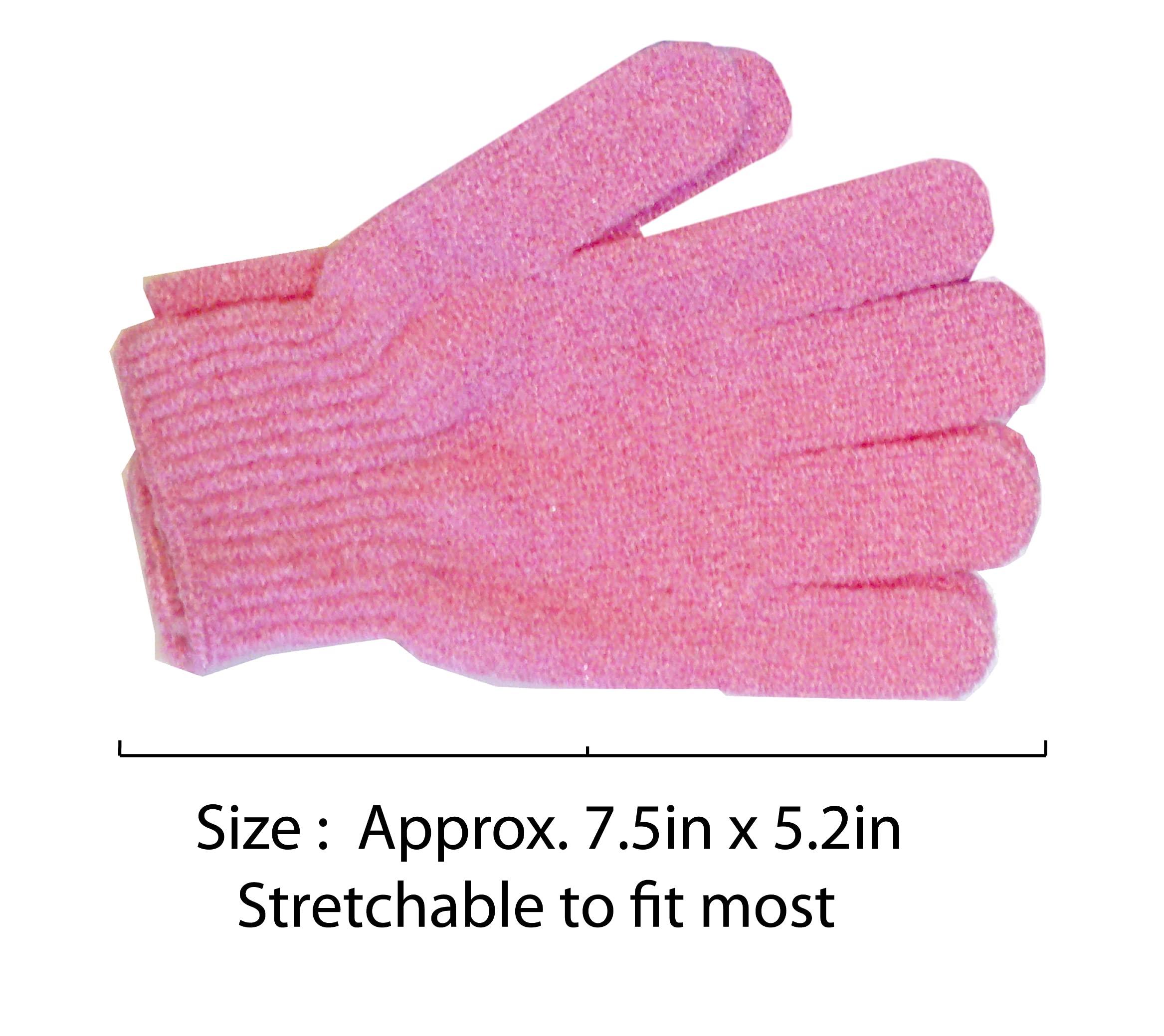 Aquasentials Exfoliating Bath Gloves (4 pairs)
