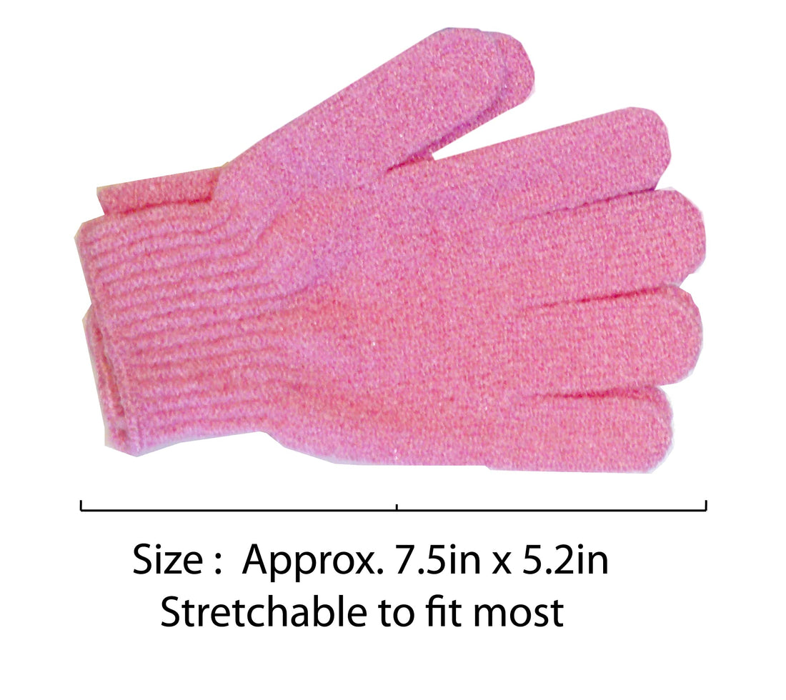 Aquasentials Exfoliating Bath Gloves (4 pairs)