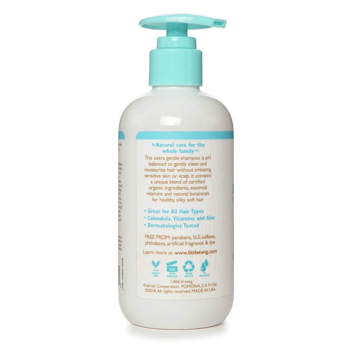 Little Twig Fragrance-Free Shampoo, Hair Shampoo with Natural Plant Derived Formula, Vegan, Gluten-Free, Perfect for Newborns, 8.5 fl. oz.