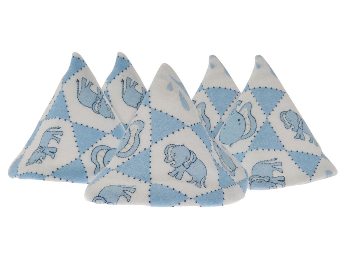 Pee Pee Teepee Elephant Blue with Laundry Bag 5 Pieces Baby boy Pee Shield Babyboy Essentials peepeeeteepee Baby boy Teepee Pee Shield Pee Covers