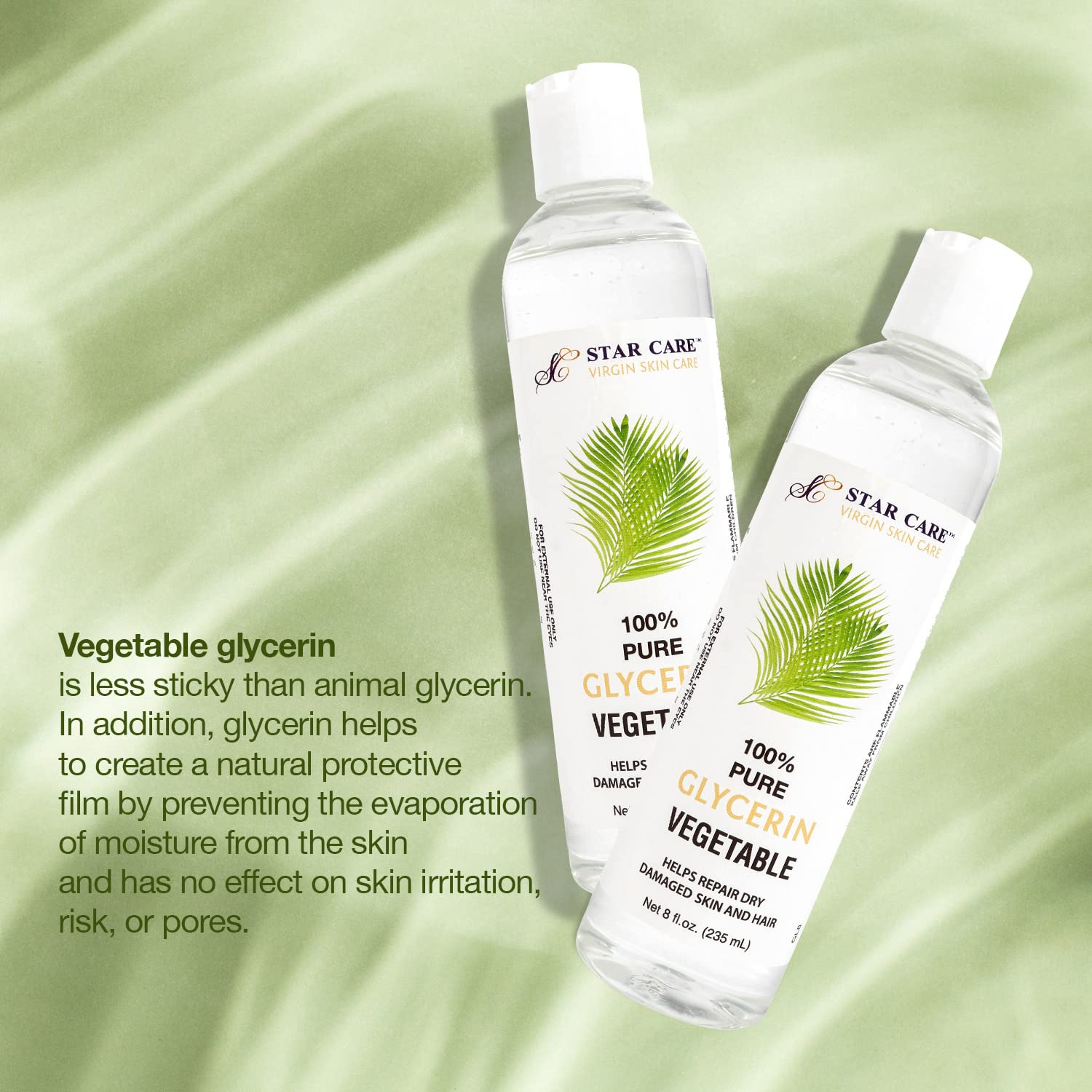 STAR CARE 100% Pure Glycerin 8oz (Vegetable)