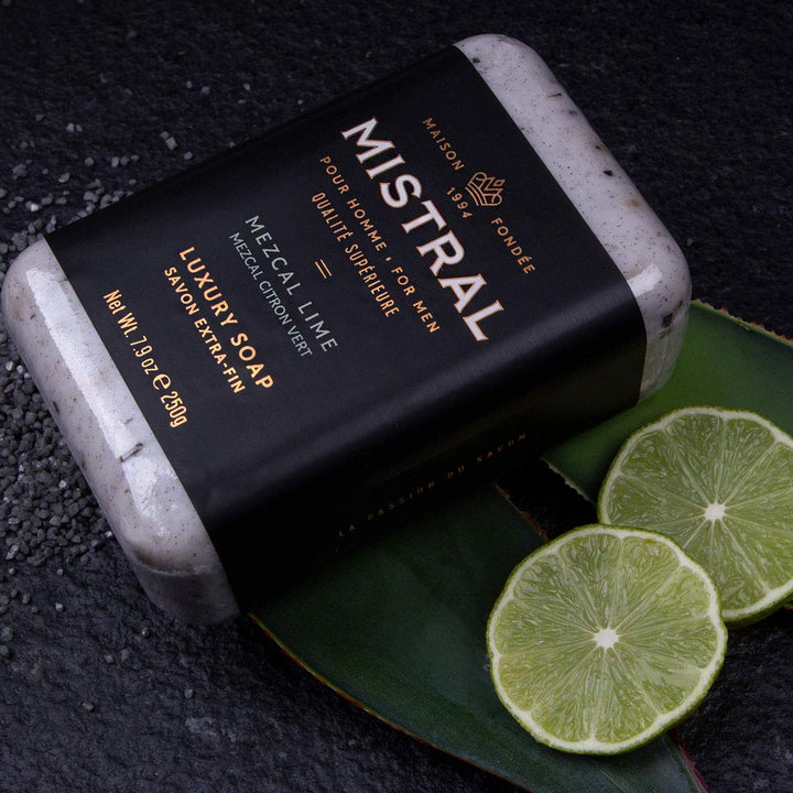 Mistral Bar Soap Organic, Mezcal Lime, Large Bar