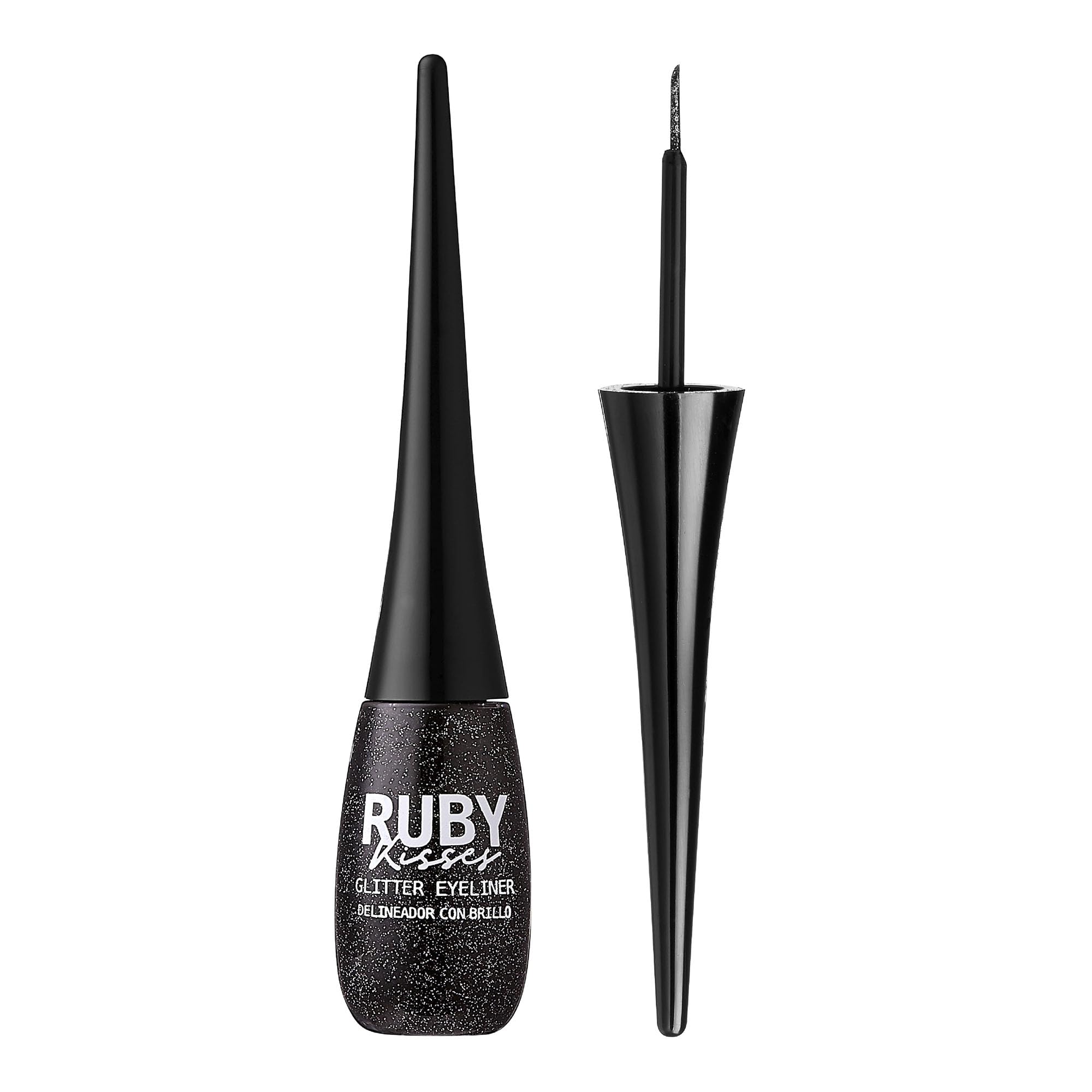 Ruby Kisses i Bling Glitter Eyeliner Gel-Based GLE01 Glitz N' Black AD