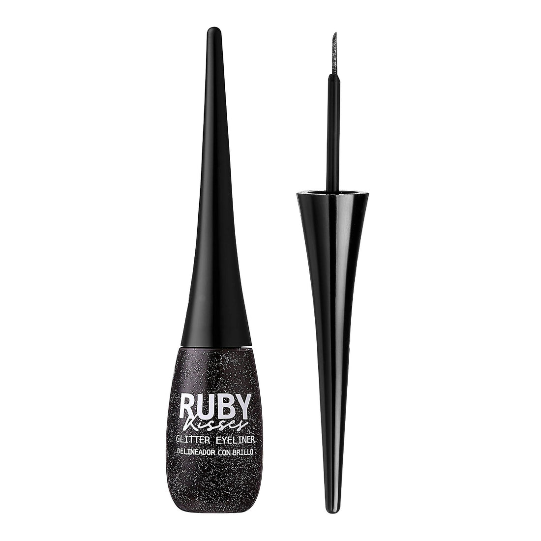 Ruby Kisses i Bling Glitter Eyeliner Gel-Based GLE01 Glitz N' Black AD
