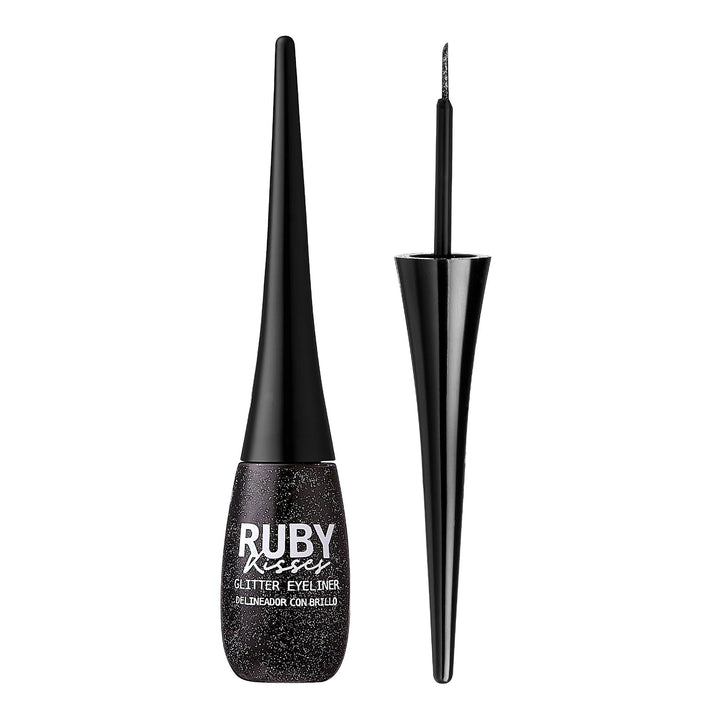 Ruby Kisses i Bling Glitter Eyeliner Gel-Based GLE01 Glitz N' Black AD