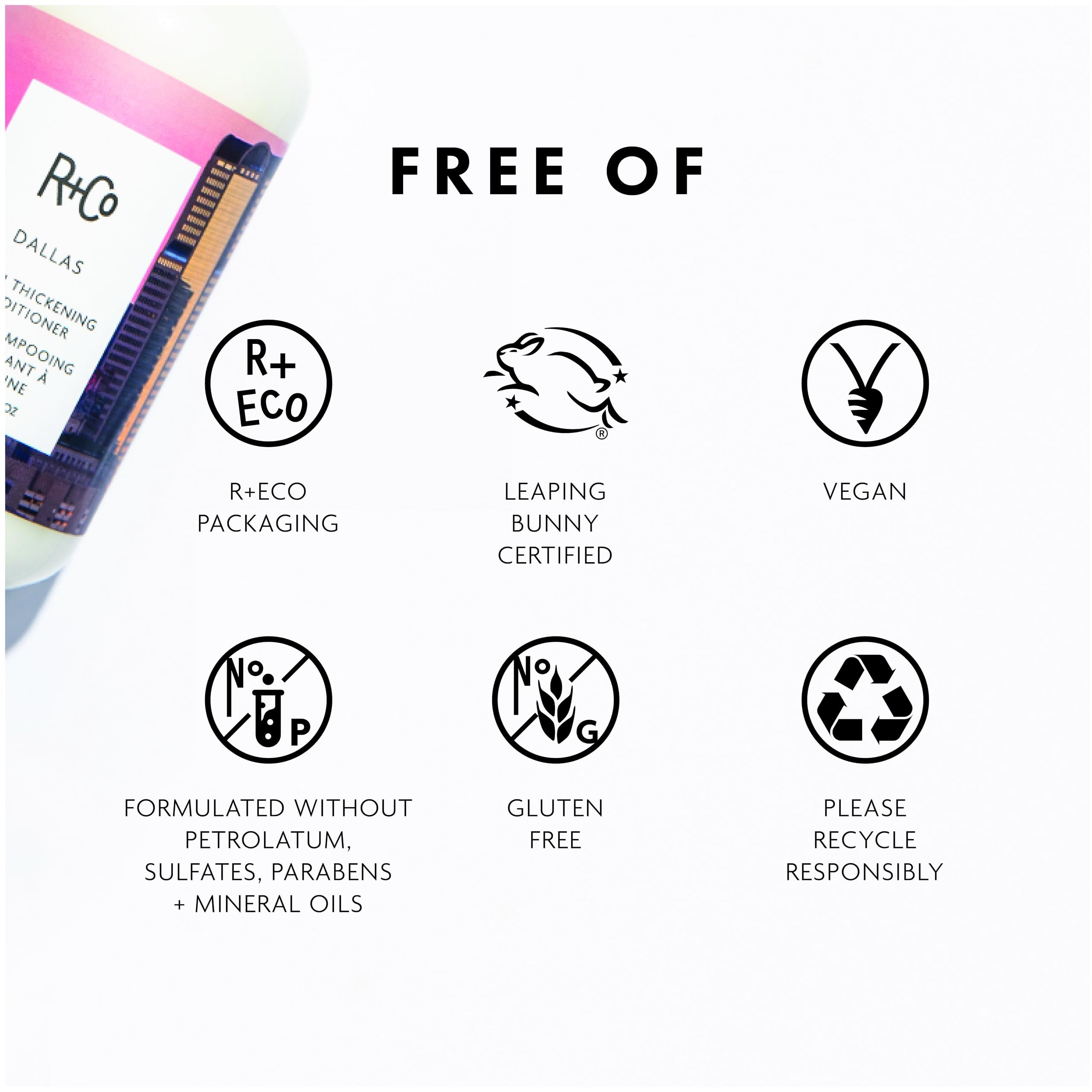 R+Co Dallas Thickening Conditioner, 8.5 oz.