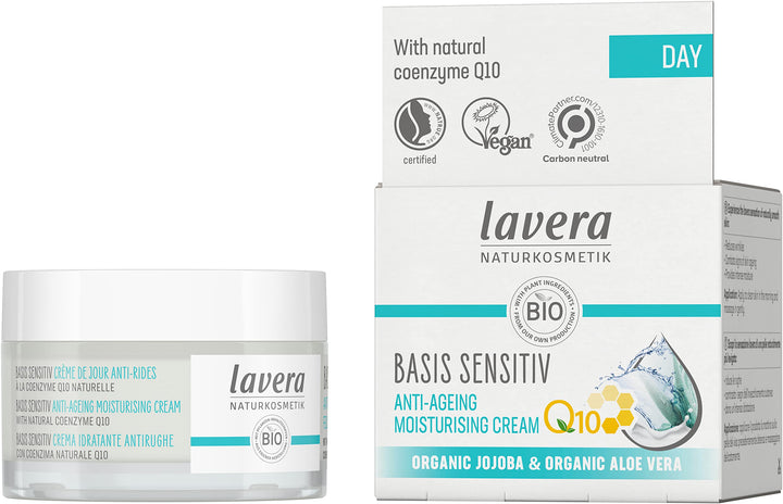 Lavera Basis Sensitiv Moisturizing Cream Q10 50ml/1.6oz