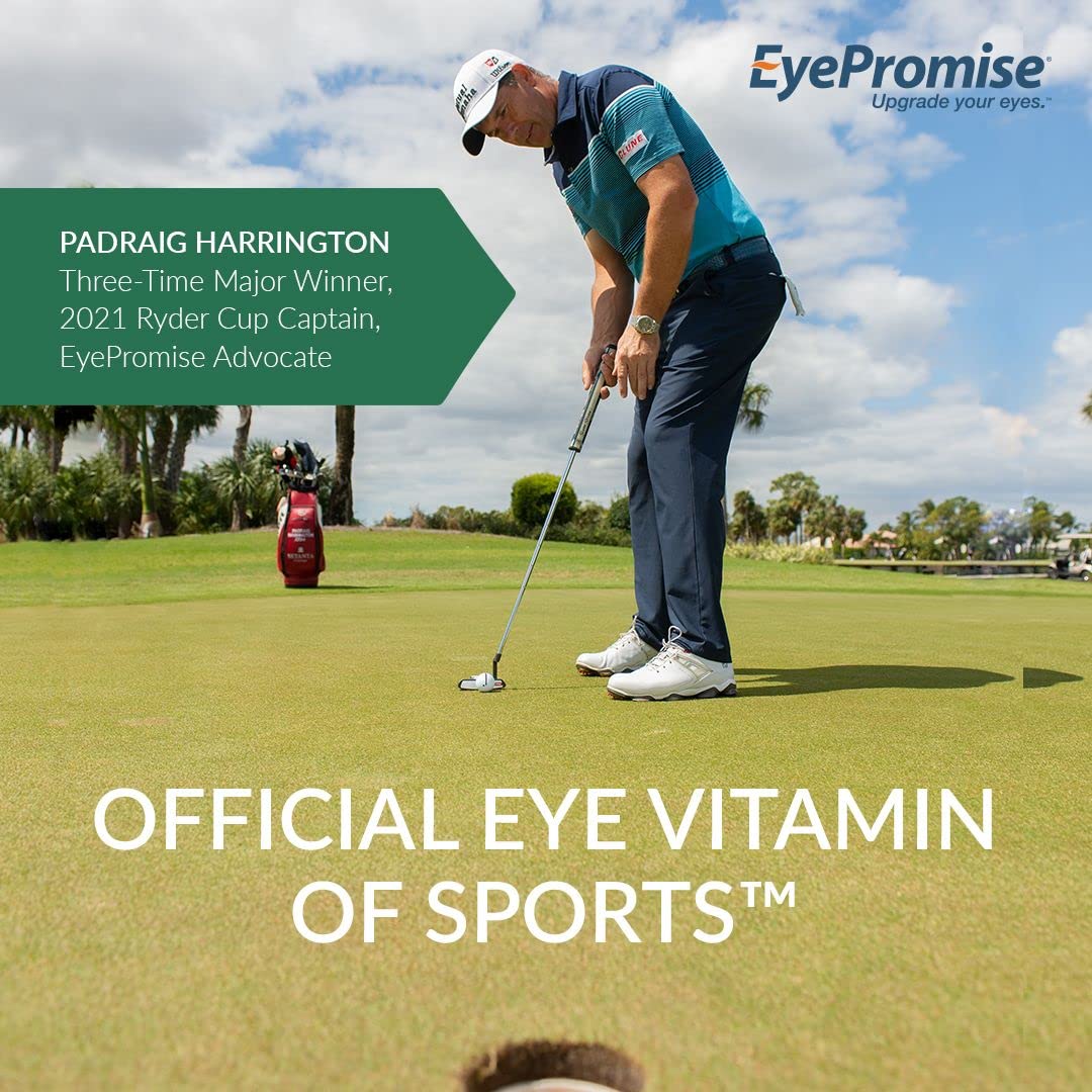 EyePromise Vizual Edge Pro Performance Eye Vitamin - 30-Day Supply Single Serving Packets - NSF Certified for Sports