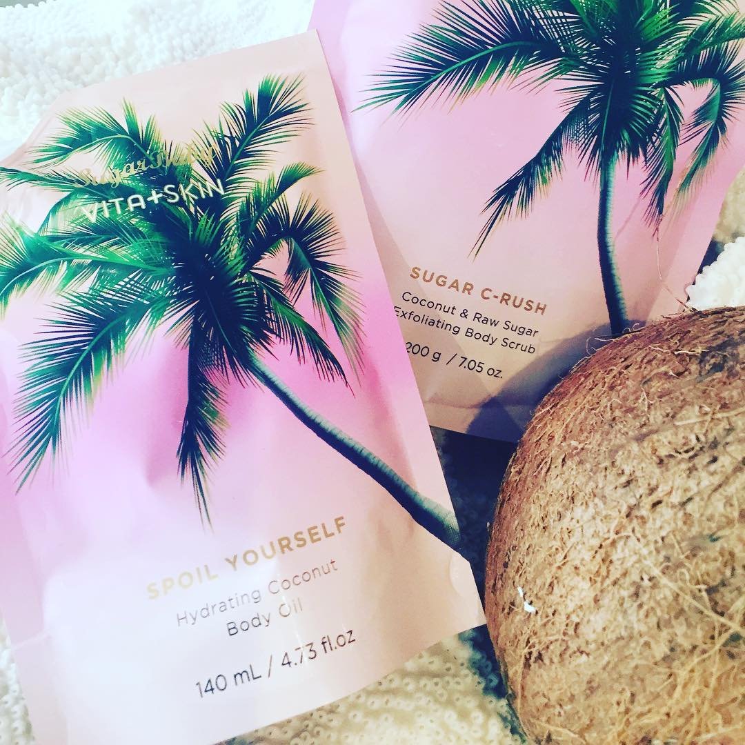 SugarBaby Vita Skin Spoil Yourself Hydrating Coconut Body Oil, 4.73 Fl. Ounce