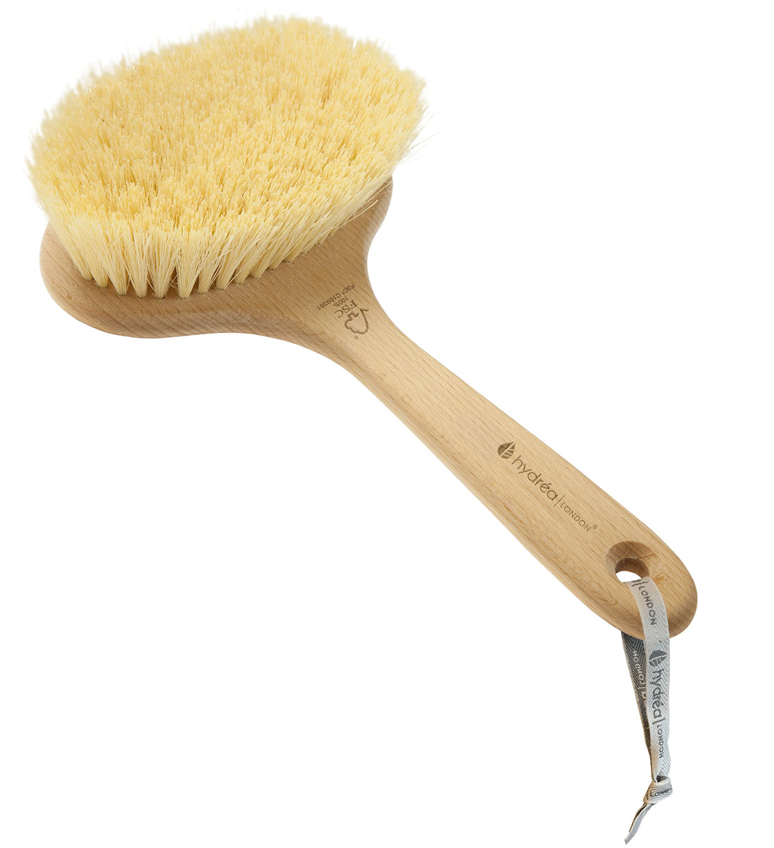 Hydrea London Dry Skin Body Brush With Extra Long Cactus Bristles WSH3S-40