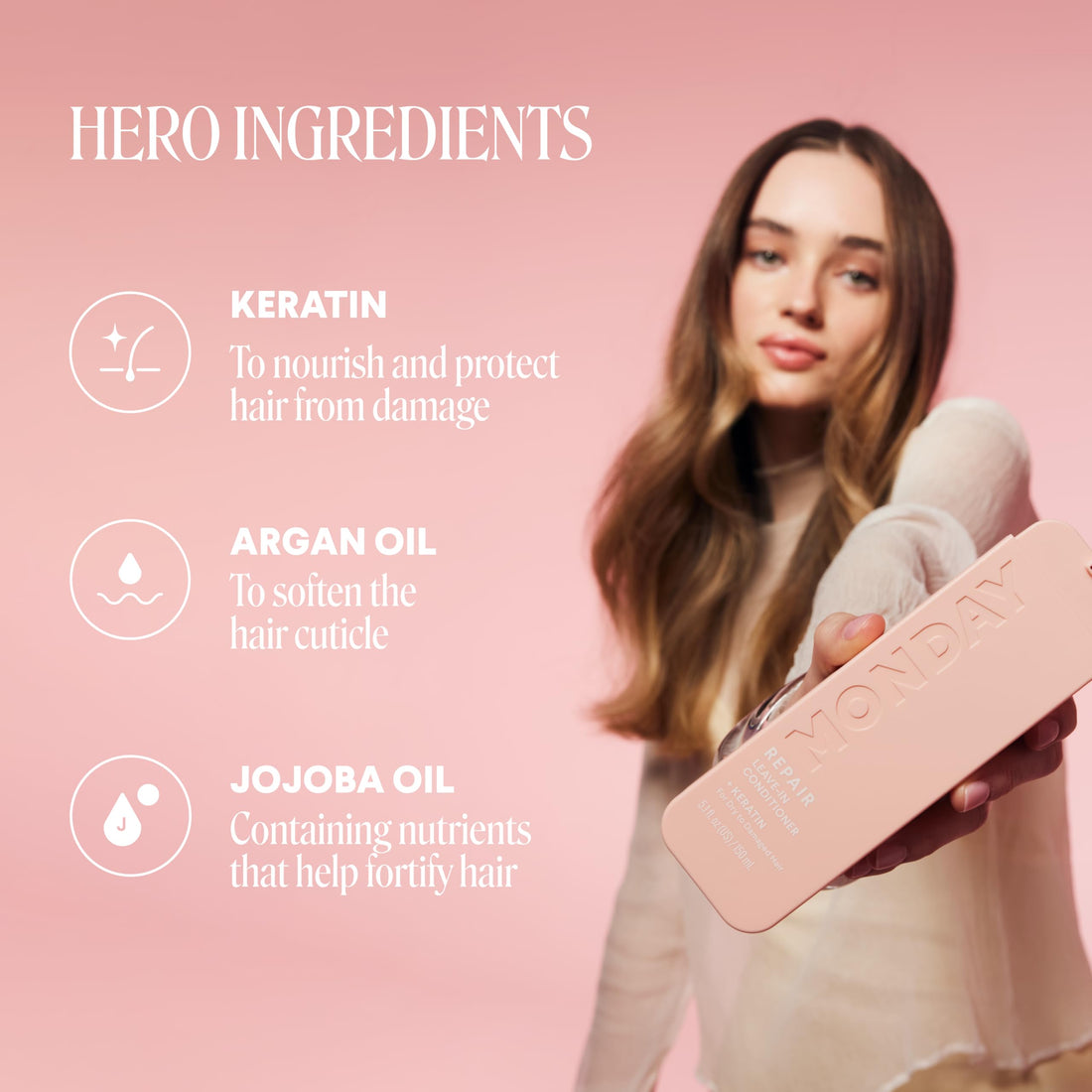 Monday Repair Leave-in Conditioner 5 Oz Dual Pack