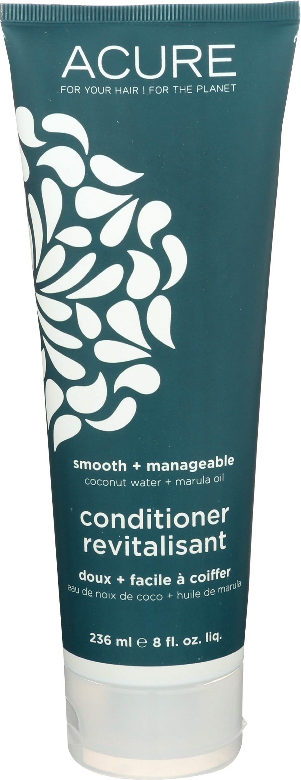 Acure Smooth And Manageable Coconut Conditioner, 8 Fluid Ounce