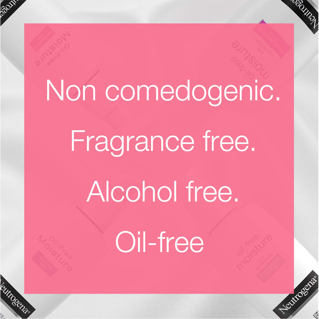 Neutrogena Oil Free Moisture Glycerin Face Moisturizer & Neck Cream for Combination Skin, Lightweight, Oil Absorbing Facial Moisturizer Lotion for a Soft Natural Matte, 4 fl. oz