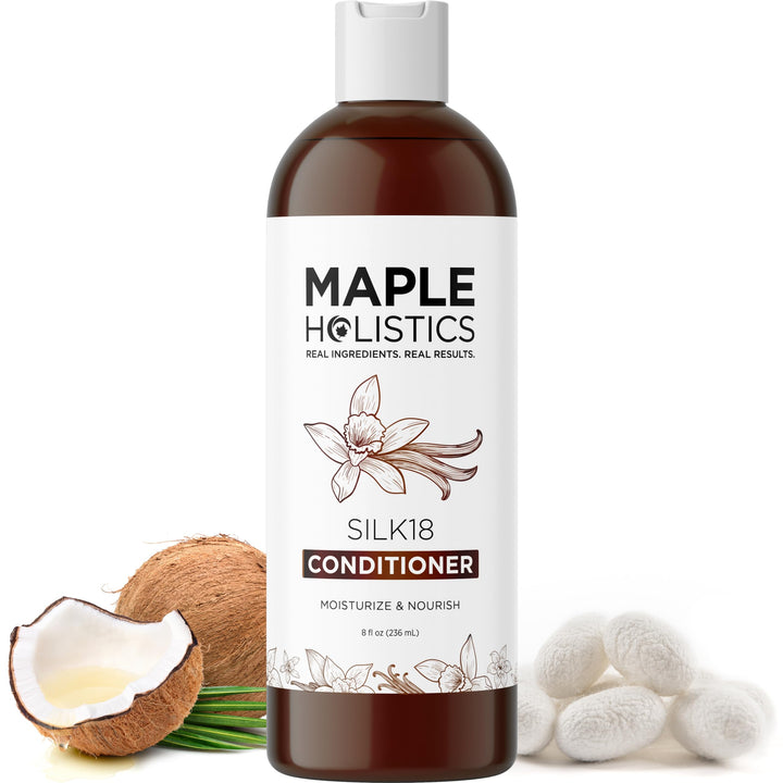 Maple Holistics Silk18 Sulfate-free Natural Conditioner for Dry and Damaged Hair