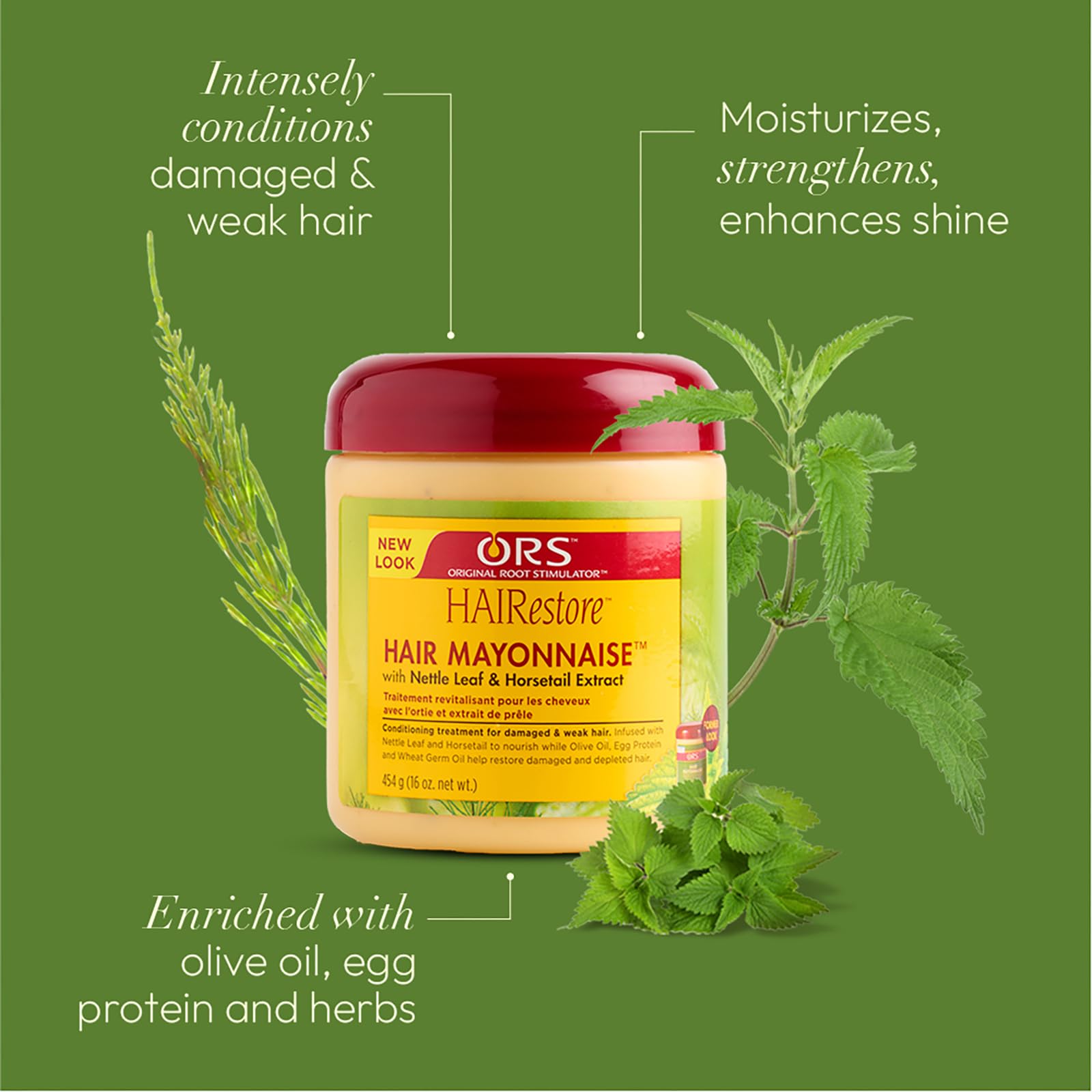 Organic Root Stimulator Hair Mayonnaise Treatment 16 Ounce