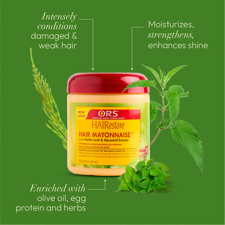 Organic Root Stimulator Hair Mayonnaise Treatment 16 Ounce