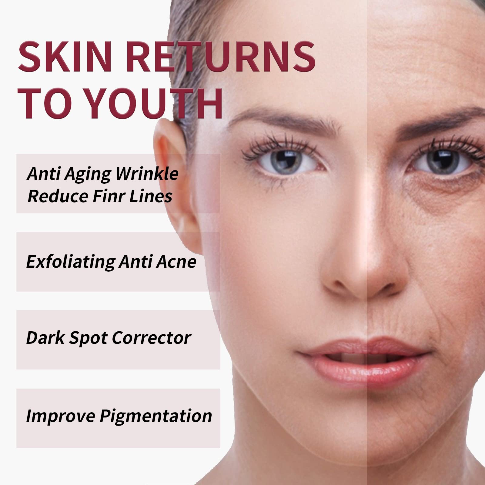 AHA 30% + BHA 2% Peeling Solution Exfoliating Chemical Skin Peel for Face at Home Facial Mask Red Peeling BHA Liquid Exfoliant Acid Peels Salicylic Acid Exfoliators Acid Peel for Face Gifts1Floz