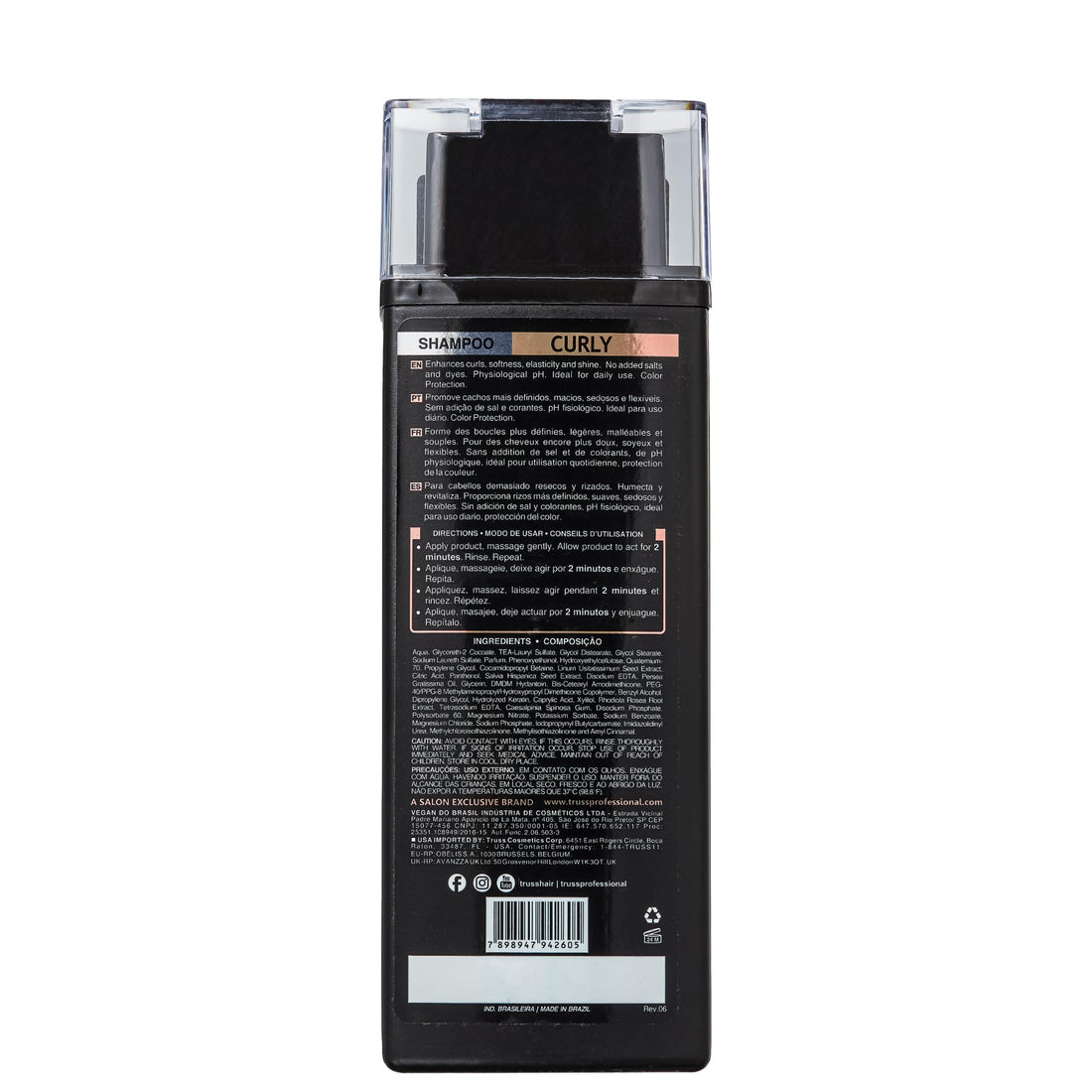 Truss Truss Curly Shampoo 300ml 10.14 fl.oz.