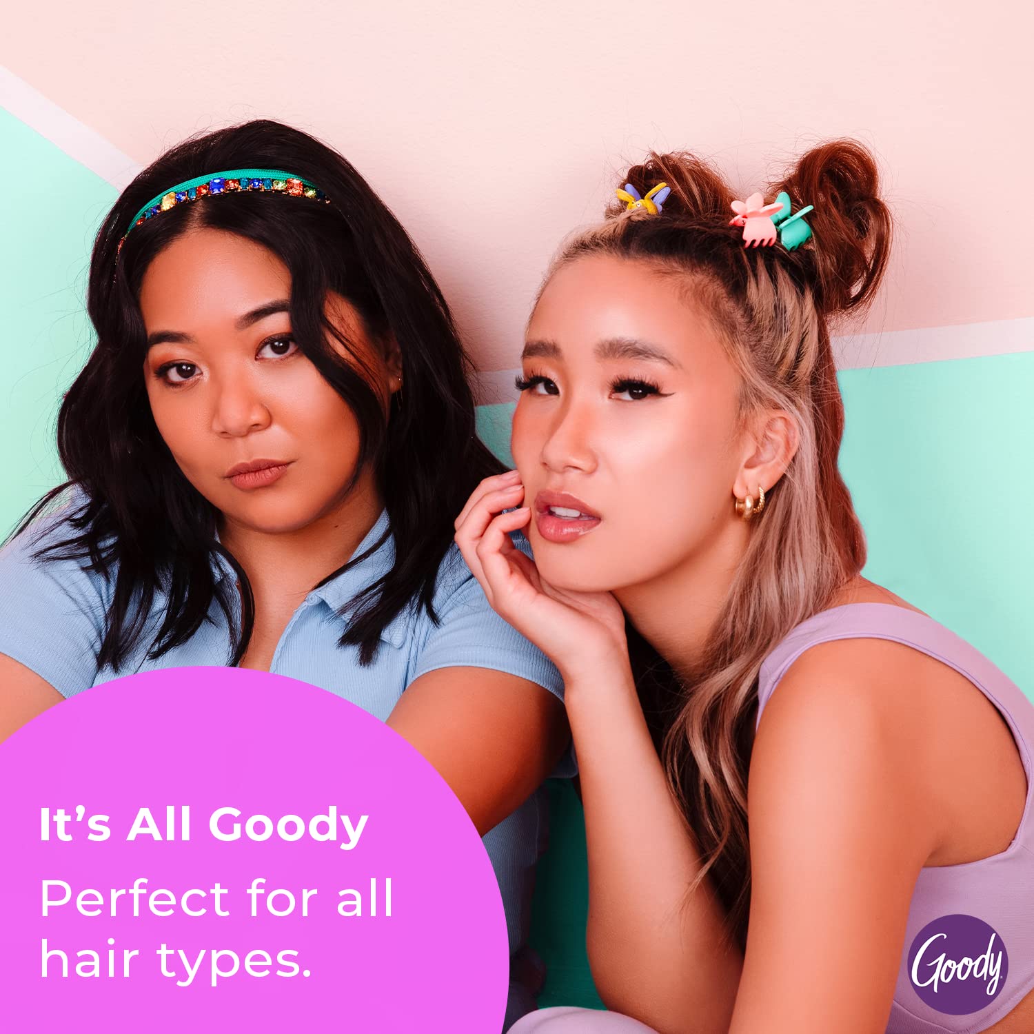 Goody Colour Collection Mini Claw Clips, Black by Goody