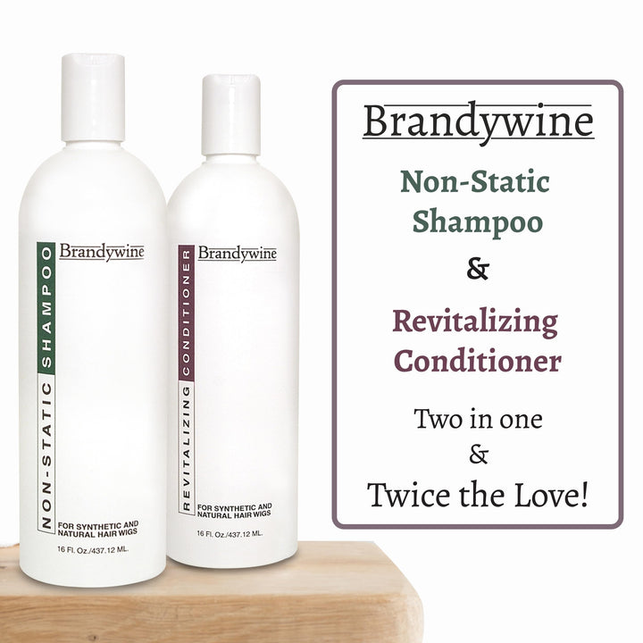 Brandywine Non Static Shampoo & Revitalizing Conditioner 16 oz., Value Pack