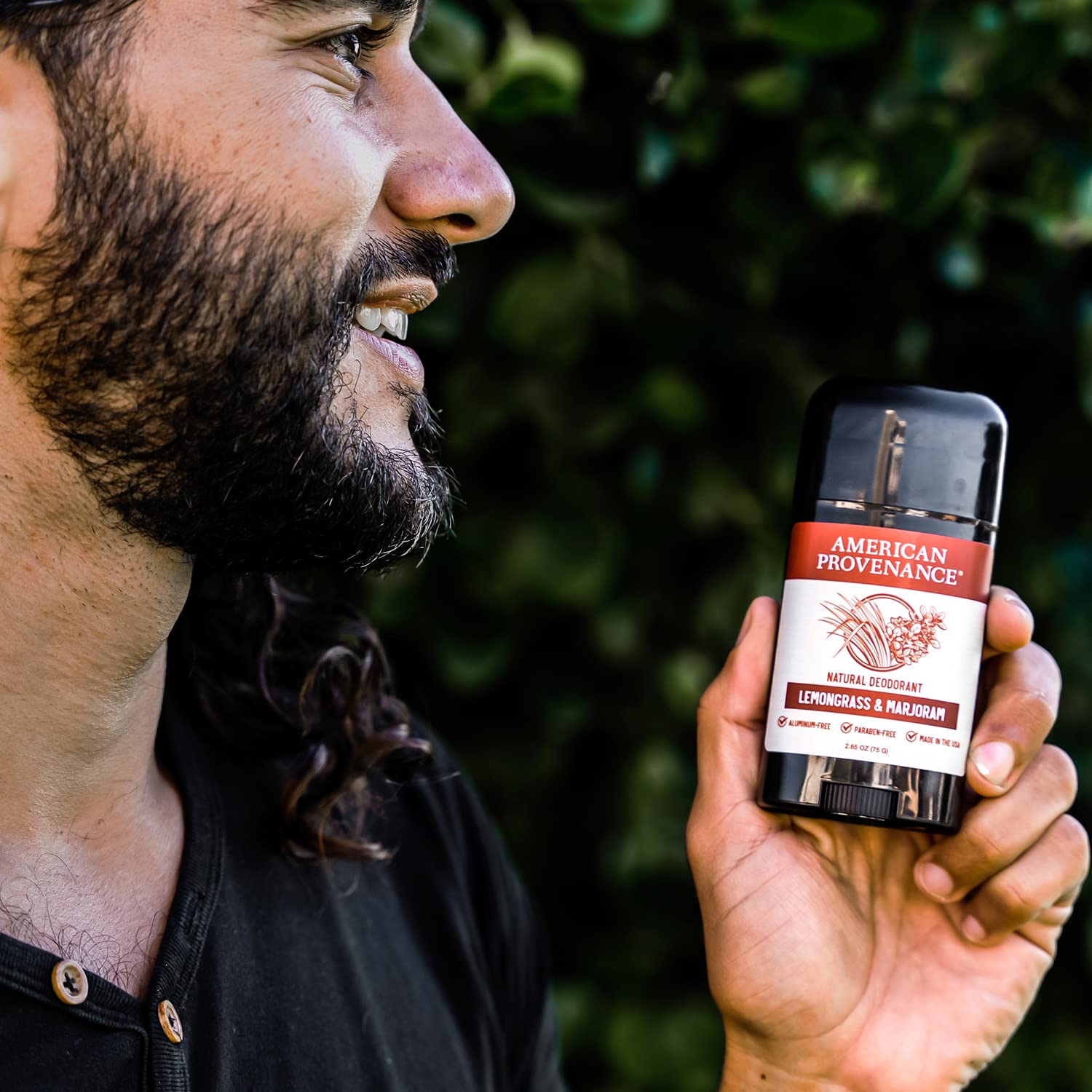 American Provenance Natural Mens Deodorant, Fastballs & Fisticuffs, 2.75 oz/75 gr