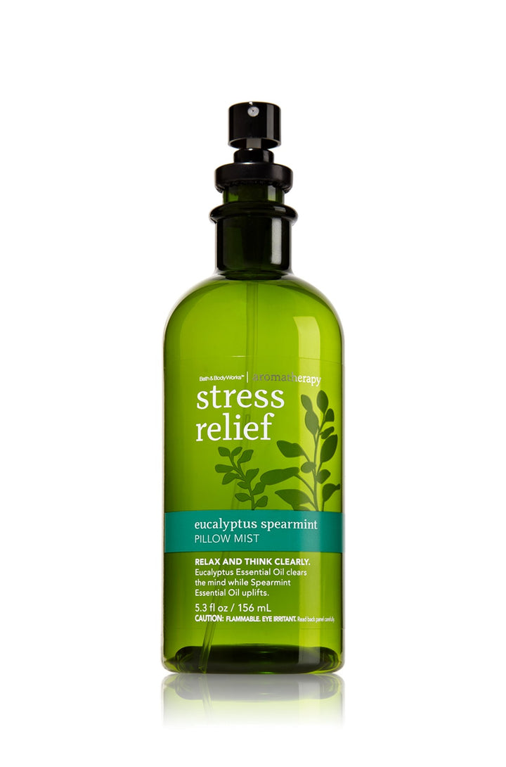 Bath and Body Works Aromatherapy Pillow Mist Eucalyptus Spearmint (Retired Fragrance) 5.3 Fl Oz