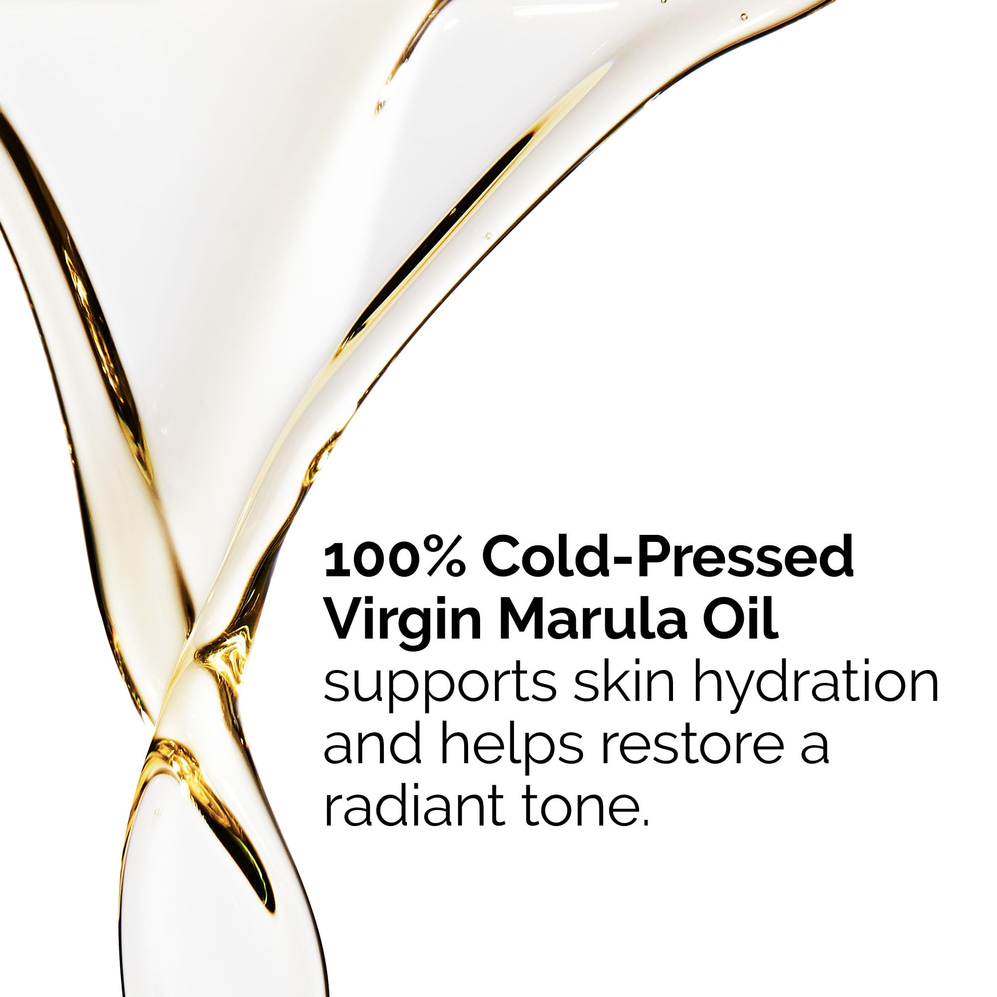 The Ordinary 100% Cold-Pressed Virgin Marula Oil, Antioxidant-Rich, Unrefined Oil for Radiant Skin, 1 Fl Oz