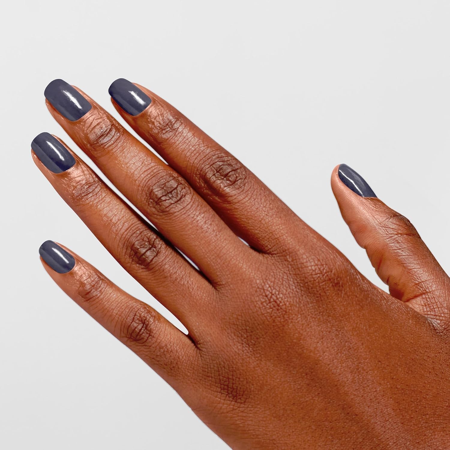 OPI Infinite Shine Less is Norse | Opaque Dark Blue Crème Long Wear Gel Like Nail Polish | Vegan, Long Lasting, Streak Free
